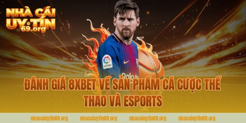 đánh giá 8xbet về sản phẩm cá cược thể thao và esports