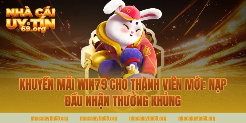 khuyến mãi win79 cho thành viên mới: Nạp đầu nhận thưởng khủng