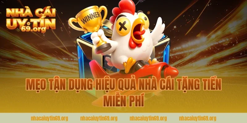 Mẹo tận dụng hiệu quả nhà cái uy tín tặng tiền miễn phí